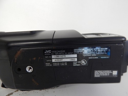 ^^ JVC Videomovie Modell GR-M7U Kamera (SLS105) - Bild 11 von 12