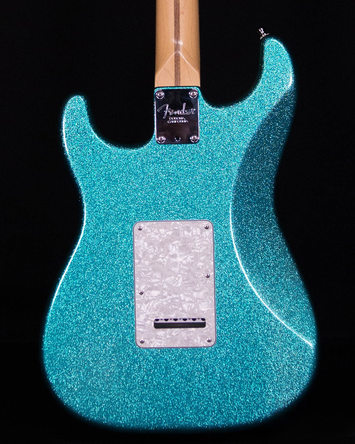 Fender Special Run Sparkle American Series Stratocaster, 2001, Teal Sparkle -