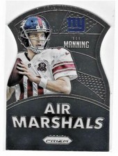 2015 PANINI PRIZM ELI MANNING AIR MARSHALLS 2 SUPER BOWL CHAMPIONSHIPS MINT