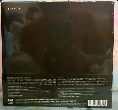 Jonghyun BASE 1st mini album 台湾盤 CD黒 Jonghyun BASE 1st mini album 台湾盤 CD 黒