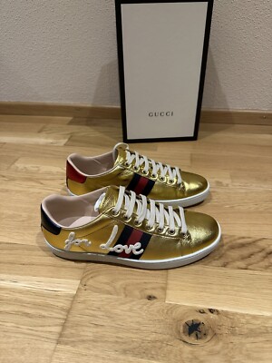 Original Gucci Damen Sneaker Blind For Love Collection Größe 38