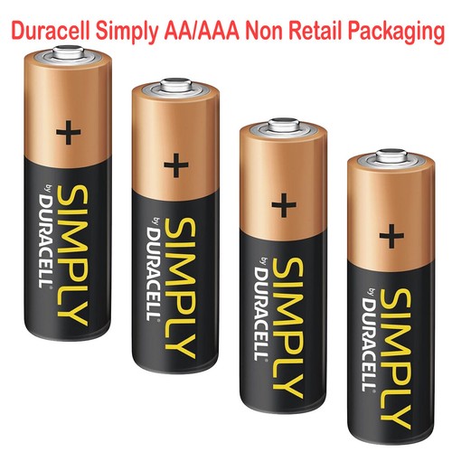DURACELL AA & AAA SIMPLY POWER ALKALINE BATTERIES LONGEST EXPIRY PACK
