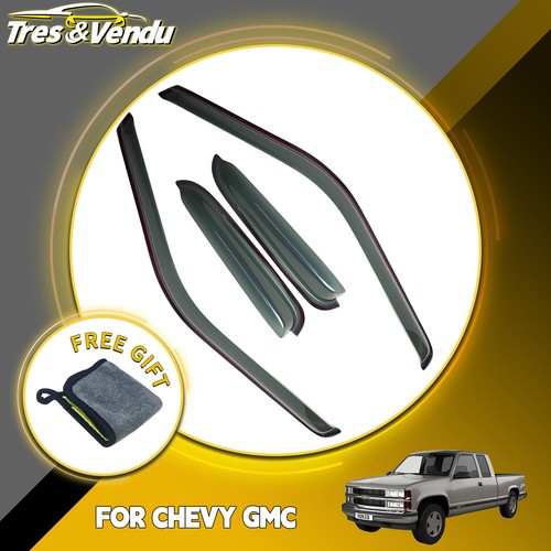 Paire De Rétroviseurs Manuels Pour GMC/Chevrolet C/K1500 1988-1999 - Réglage Manuel, Non Pliants