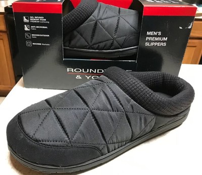 roundtree and yorke men's slippers
