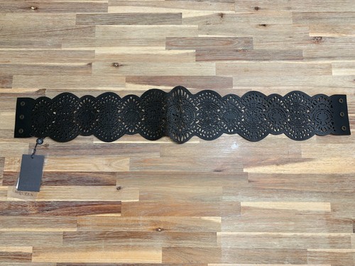 Alexander McQueen AW 06 Culloden | Leatherwork Waspie Waist Belt | 32.5” - Picture 2 of 9