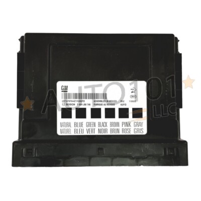 2014 3.6l Chevrolet Camaro Body Control Module BCU BCM