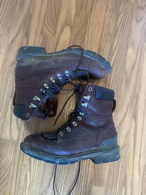 Ariat Cobalt XR Men 11.5 Leather Boots Extended Range Stability Brown Steel Toe