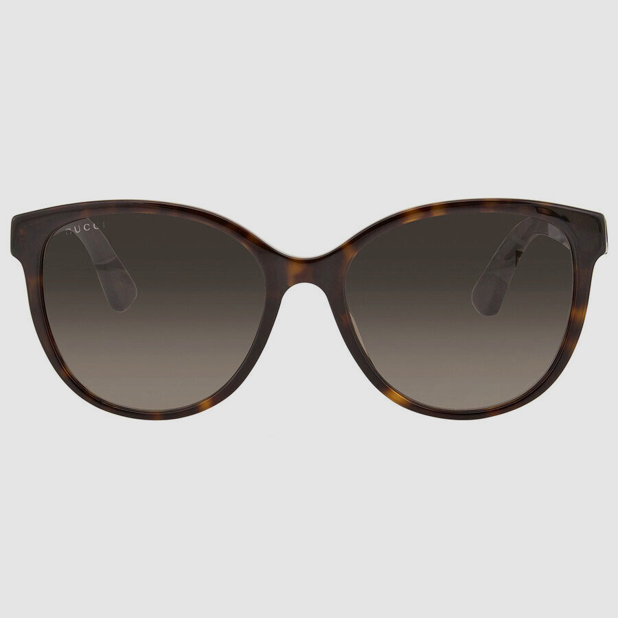 GUCCI サングラス GG0703SKN $390 Authentic Gucci GG0703SK Women's Brown Square Gradient