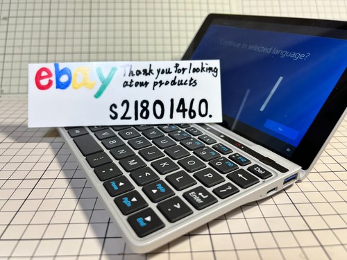 GPD Pocket 2 Intel Core m3-7Y30 7in Touch Screen 8GB RAM/128GB ROM Near Mint - Picture 9 of 24