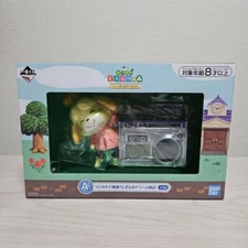 Ichiban kuji Shizue Isabelle Alarm Table Clock Animal Crossing Japan A prize