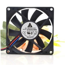 Delta Fan EFB0824MB DC 24V 0.14A 8015 8CM 3 pin inverter cooling fan