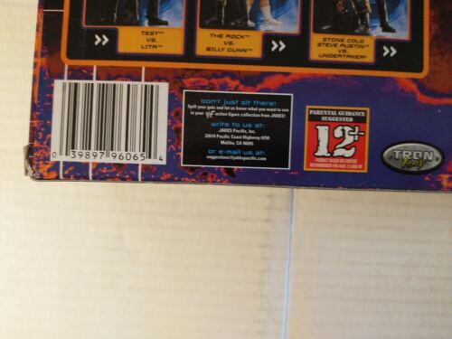 WWF Renegades: Raven, Steve Austin & Shane McMahon - 2001 Jakks Pacific NIP - Picture 22 of 24