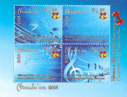 Niuafo'ou 2014 - Christmas - Miniature Sheet - MNH