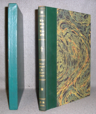 Antique English Play Book The Maid's Tragedy Beaumont Fletcher