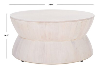 Safavieh ALECTO ROUND COFFEE TABLE, Reduced Price 2172754616 COF6601C