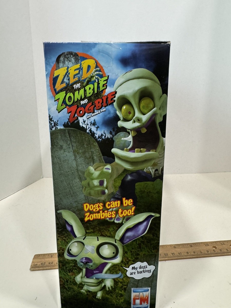Zed the Zombie and Zogbie His Zombie Dog Halloween Game Or Zed the Zombie and Zogbie His Zombie Dog Halloween Game Or