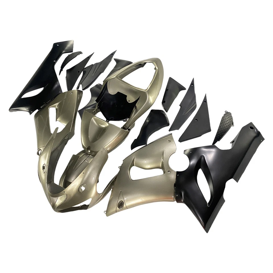Kit de carenado de plástico ABS para carenados de inyección Kawasaki Ninja ZX6R 636 2005 2006 Foto 3 de 4