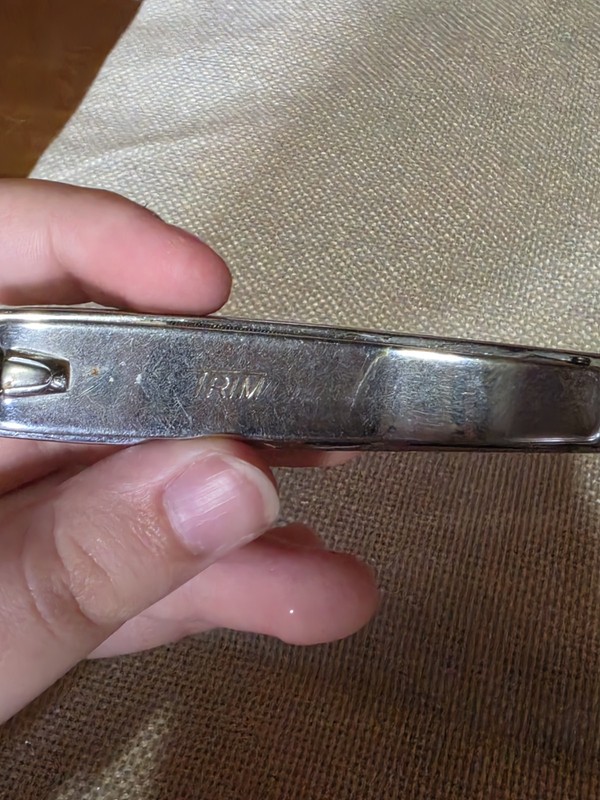 Vintage TRIM Silver-toned Metal Nail Clipper Made In USA