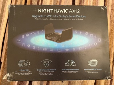 NETGEAR Nighthawk AX12 Dual-Band 12-Stream Wi-Fi 6 Router