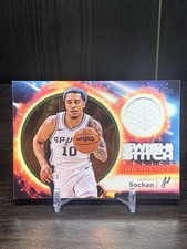 2025-26 Topps - Swish and Stitch Relics Jeremy Sochan #SST-JS (MEM)