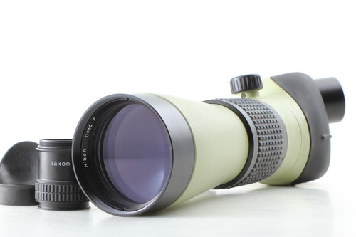 Nikon Fieldscope II-A D60 P Spotting Scope + 20x Eyepiece Near MINT From Japan