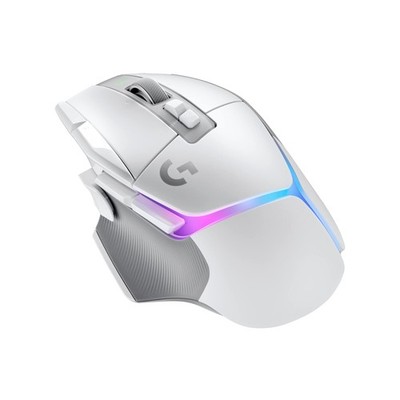 Logitech G502 X Plus Lightspeed Souris Gaming RVB Sans - macOS/Windows - Blanc