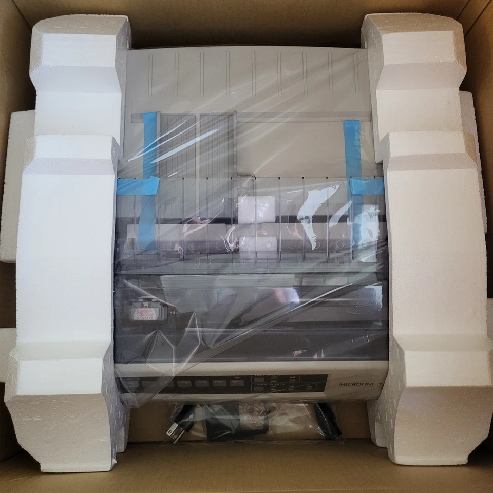 Okidata MICROLINE 320 (62411601) Turbo 9 Pin Dot Matrix Printer - Image 2 of 4