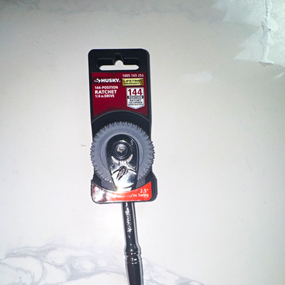 #ad Husky 144 Position 1 4 in Drive Reversible Steel Standard Ratchet Silver $17.74