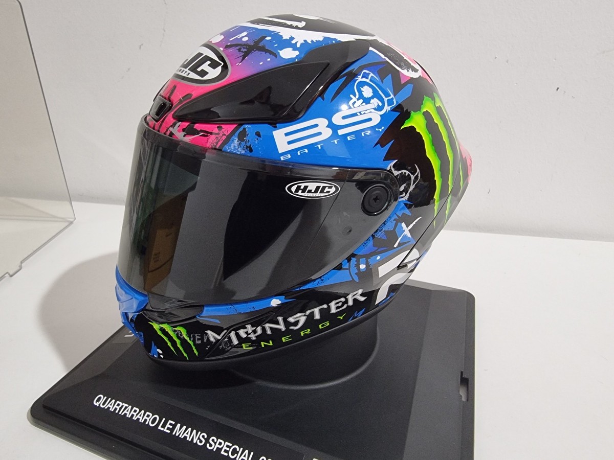 HJC Helmets - Mini Replica RPHA 1 Fabio Quartararo Le Mans Special 2024 1/2  #NEW | eBay