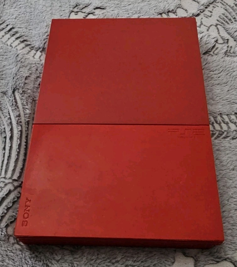 Sony PlayStation 2 Launch Edition Cinnabar Red Console for