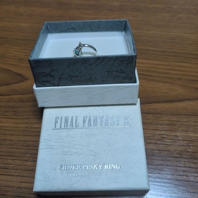 Square Enix Final Fantasy X Yuna Silver Ring Size 3 Authentic Rare Limited