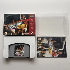 International Superstar Soccer 2000 N64 Nintendo 64 Gradient Brazil Variant Rare