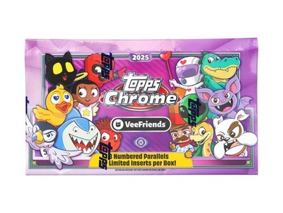 VEEFRIENDS CHROME HOBBY BOX (TOPPS 2025) | eBay