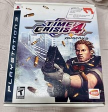 Time Crisis 4 (With Gun) - Sony PlayStation 3 COMPLETE WITH GUN AND SENSORS PS3