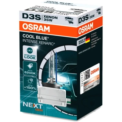 Osram D3S 35W Xenon Lampe - XENARC® COOL BLUE® INTENSE mit 6200K - Bild 1 von 3