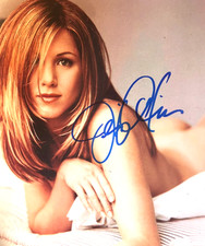 Jennifer Aniston Signed 8x10 FRIENDS: Rachel ...