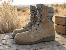 Belleville F603 Military Tactical Combat Boots Suede USA Made Size 5.5 W
