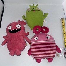 Ugly Dolls Foxy, Nopy y Frula 2019 9" rosa relleno