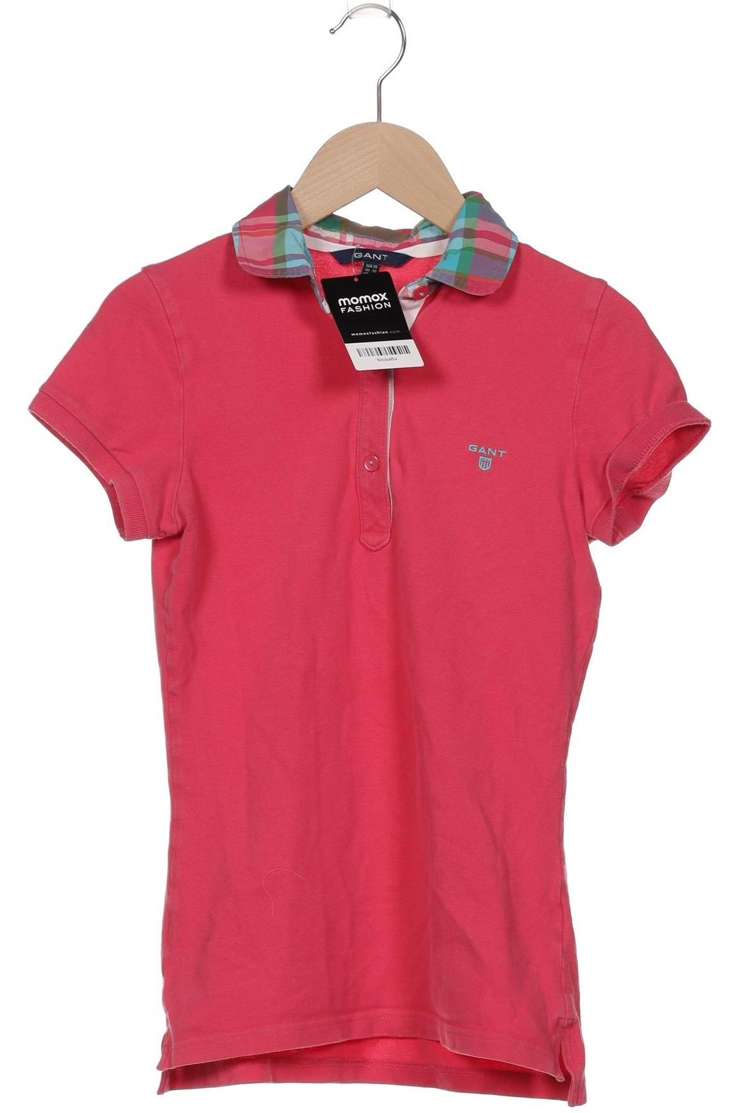 GANT Poloshirt Damen Polohemd Shirt Polokragen Gr. XS Baumwolle Pink #bicsa6v