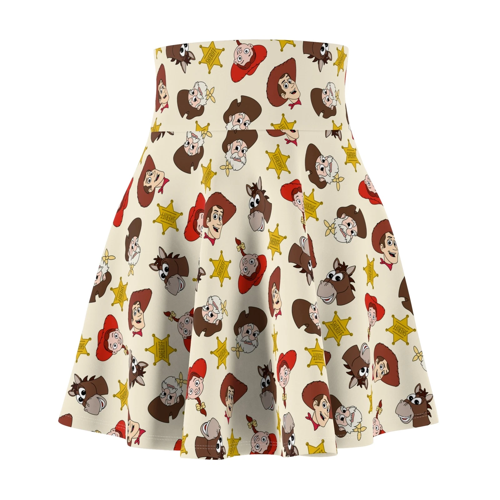 Toy Story Women's Skater Skirt, Gift for Her
