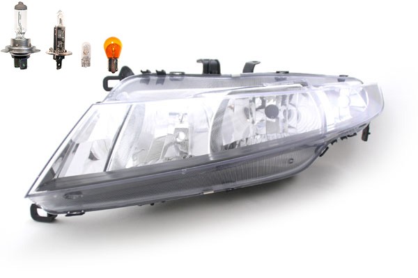 Scheinwerfer Passend FüR Honda Civic 01/2006- Links Fahrerseite Mit Leuchtmittel-image