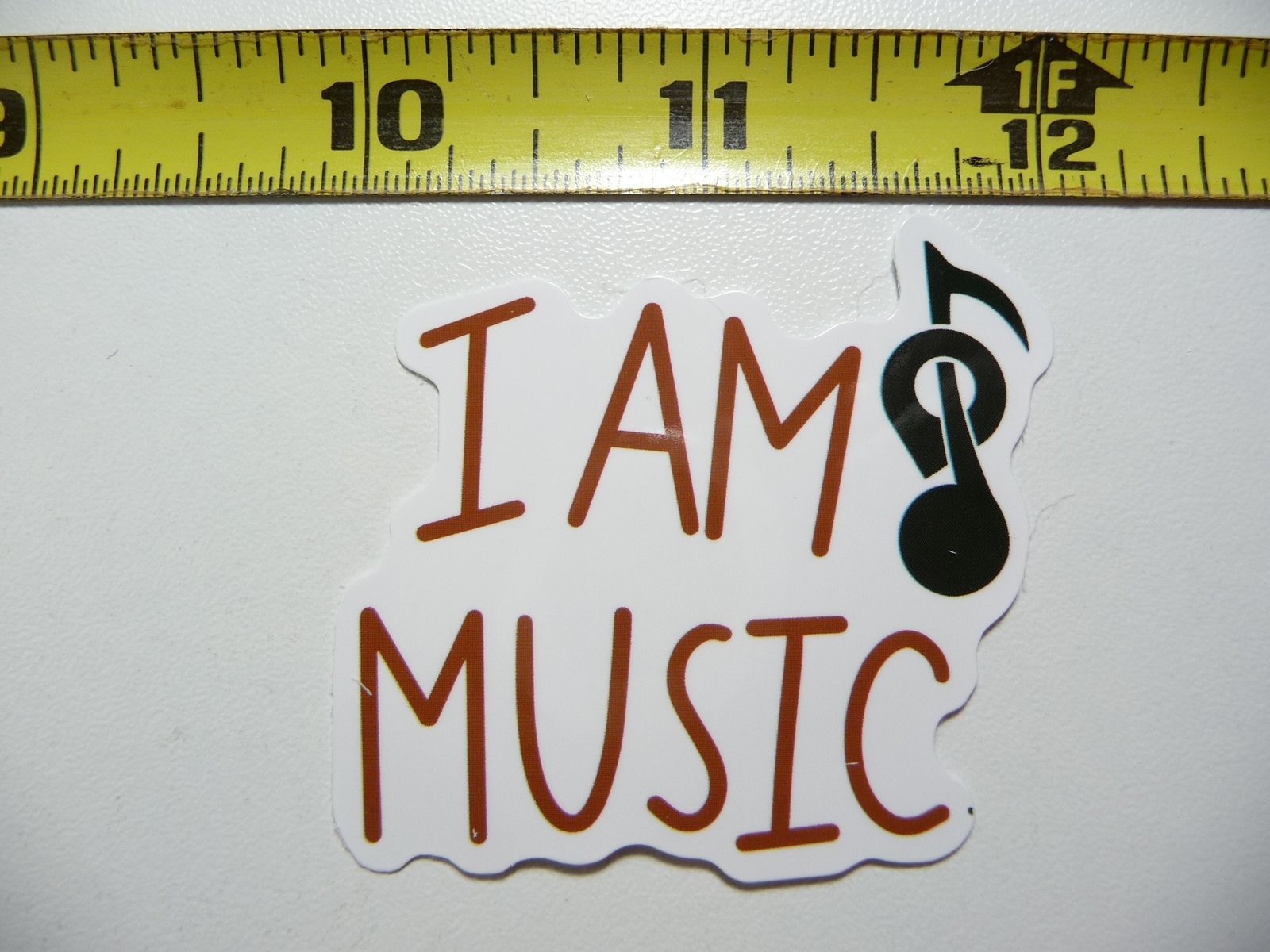 Music Note Sticker Decal for Concerts Scrapbooks and Fans