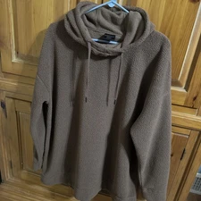 New 32 Degrees HEAT Funnel Neck Long Sleeve Active Pullover Top /Hoodie XXL