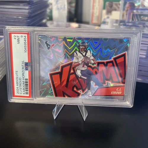 2023 Panini Absolute - Kaboom! Horizontal C.J. Stroud #11 (RC) - PSA 9