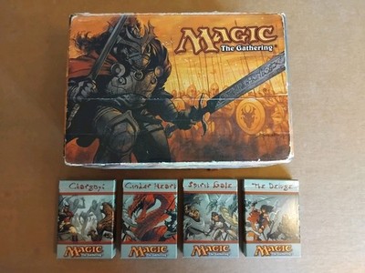 MTG Battle Royale Box Set 1999 COMPLETE   All 4 Decks NM   Original Box Included