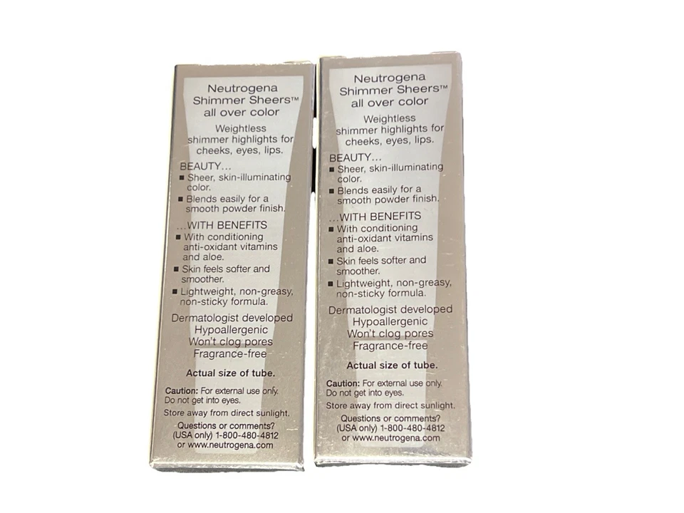 Neutrogena Shimmer Sheers All Over Color, Enchanted (# 50) eyes - cheeks - lips - Image 3 of 4