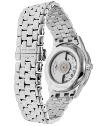 Nuevo reloj Longines Flagship automático esfera azul acero inoxidable para hombre L4.984.4.92.6 - Imagen 4 de 4