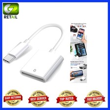 Apple USB-C to SD Card Camera Reader for iPhone 17/16/ 15, MacBook Pro/Air, iPad