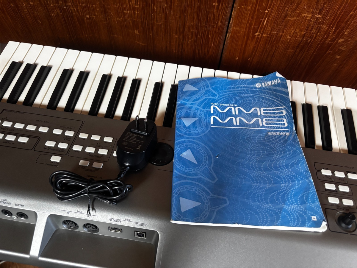 完動品！！ケース付き！YAMAHA MM6 シンセサイザー Yamaha MM6 Music Synthesizer Workstation w/ box power supply | eBay