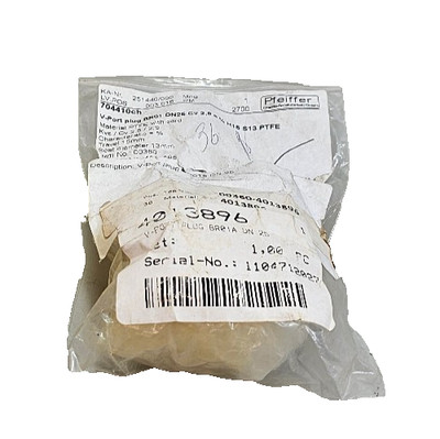New Samson Pfeiffer PTFE V-Port Plug BR01 DN25 CV2.9 H15 S30 003.016 704410ch